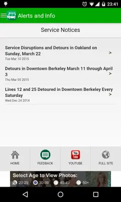 AC Transit Live android App screenshot 0