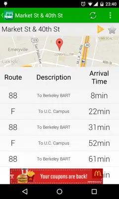 AC Transit Live android App screenshot 5